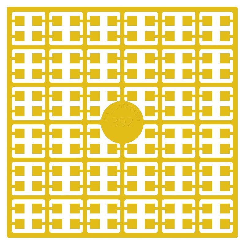 Pixelmatje - kanariegeel 392