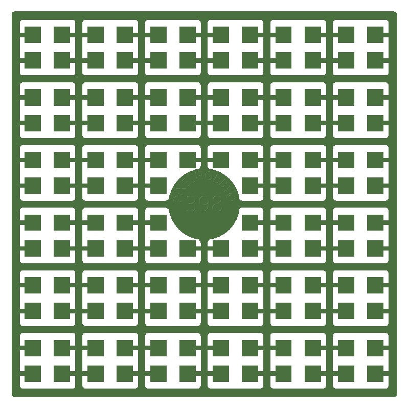 Pixelmatje - kruidengroen 398