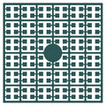 Pixelmatje - zeewatergroen extra donker 400