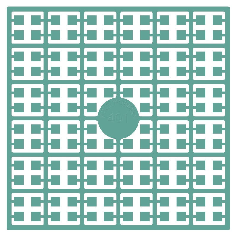 Pixelmatje - zeewatergroen 401