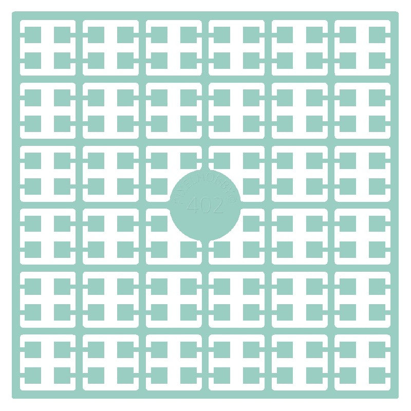 Pixelmatje - zeewatergroen licht 402