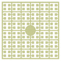 Pixelmatje - khakigroen licht 407