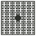 Pixelmatje - bruingrijs extra donker 408