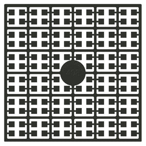 Pixelmatje - bruingrijs extra donker 408