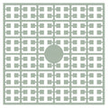 Pixelmatje - platinumgrijs 410