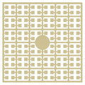 Pixelmatje - beigegeel 419