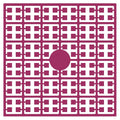 Pixelmatje - framboosroze donker 435