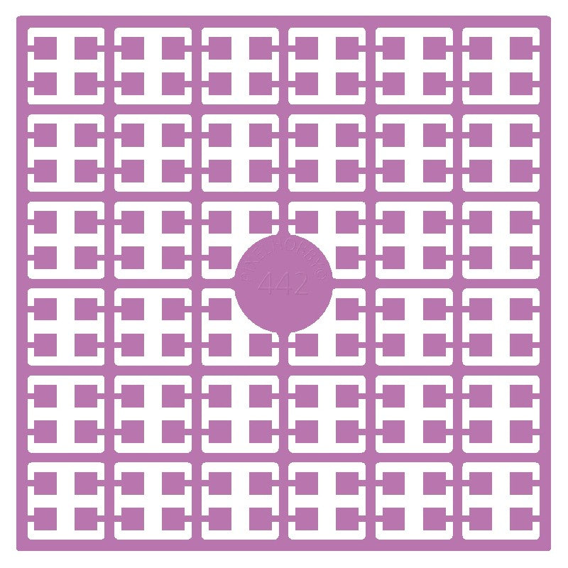 Pixelmatje - paarsroze licht 442