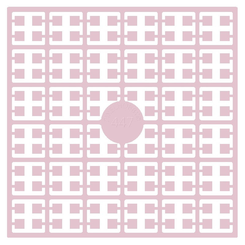Pixelmatje - roze licht 447