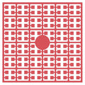 Pixelmatje - roze heel donker 448