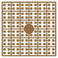 Pixelmatje - mokkabruin 461