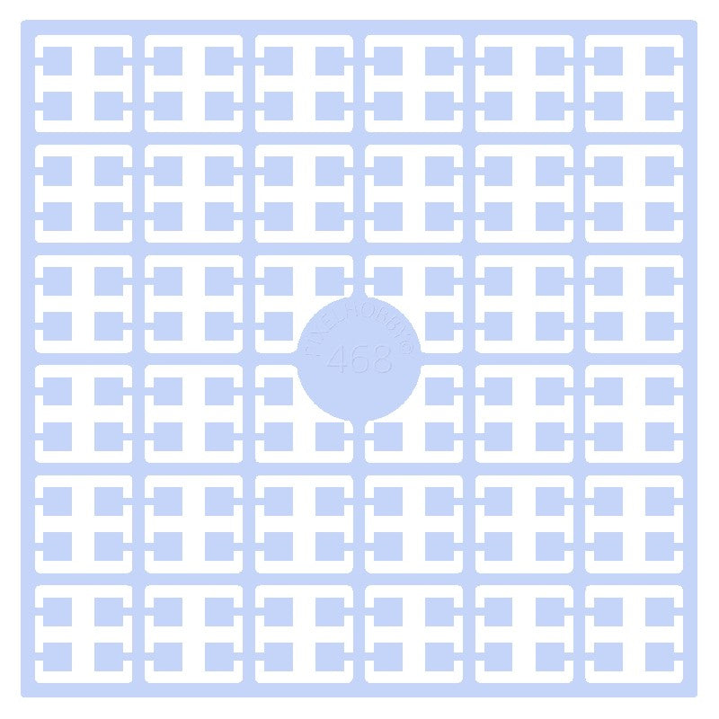Pixelmatje - babyblauw licht 468