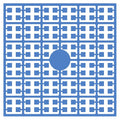 Pixelmatje - oceaanblauw 469