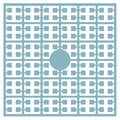 Pixelmatje - lagoonblauw 470