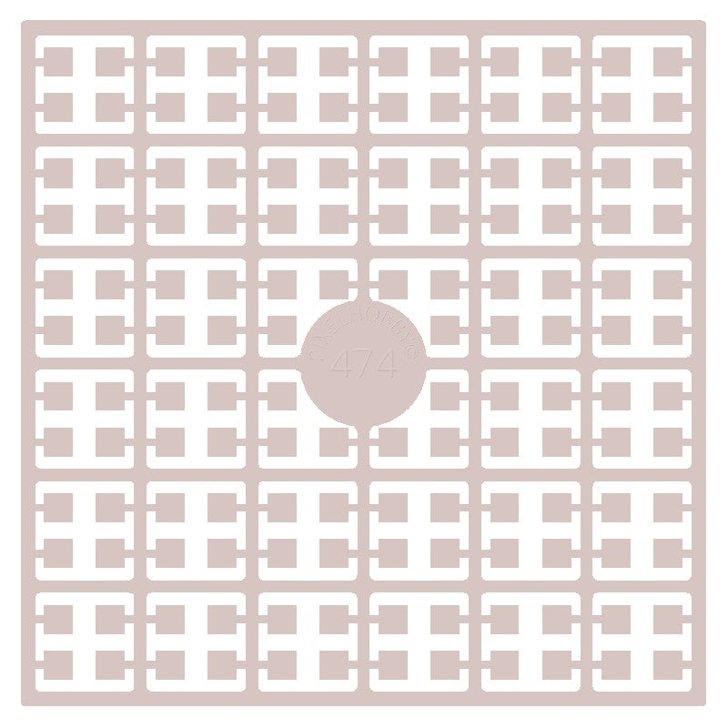 Pixelmatje - roze heel licht 474