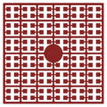 Pixelmatje - donkerrood 480