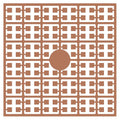 Pixelmatje - terracotta licht 481