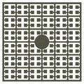 Pixelmatje - grijsbruin donker 486