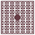 Pixelmatje - oudpaars extra donker 489