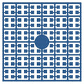 Pixelmatje - vijverblauwgroen 496