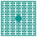 Pixelmatje - zeegroen extra donker 499