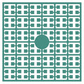 Pixelmatje - zeewatergroen 501
