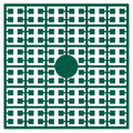 Pixelmatje - smaragdgroen extra donker 505