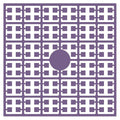 Pixelmatje - druivenblauw 522