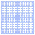 Pixelmatje - lavendelblauw licht 527
