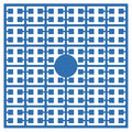 Pixelmatje - turkoois helder donker 531