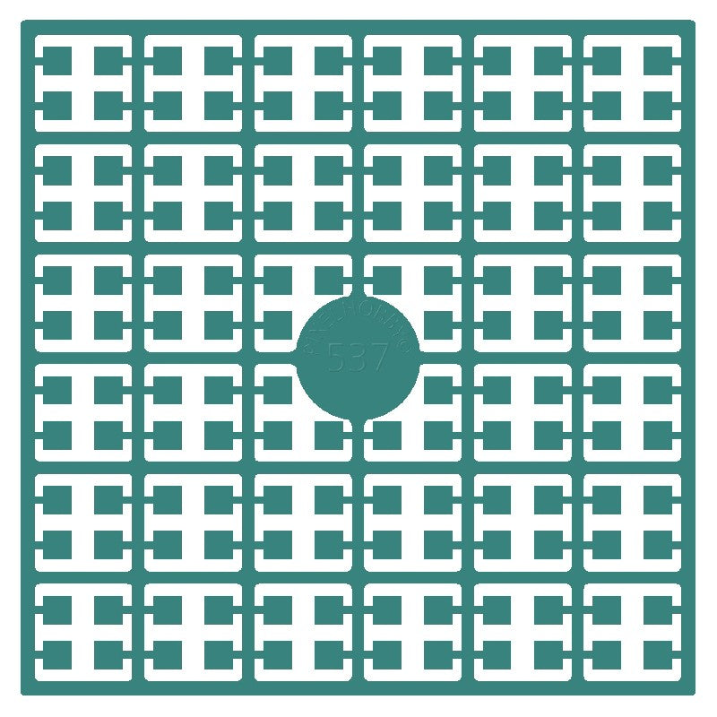 Pixelmatje - groen helder donker 537
