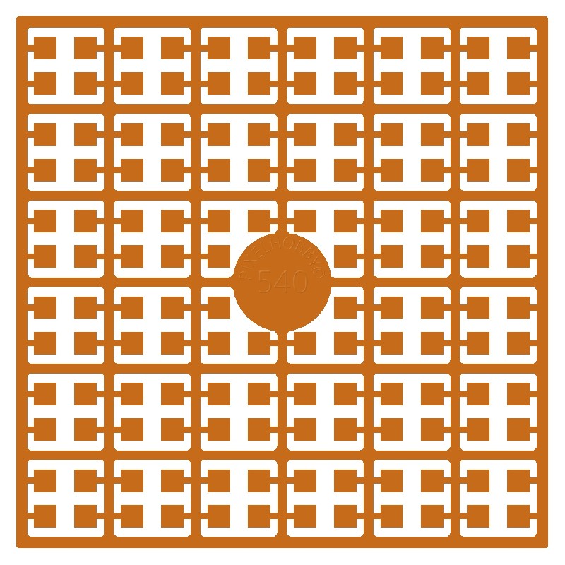 Pixelmatje - oranje 540