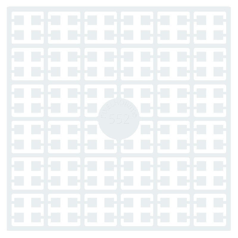 Pixelmatje - sneeuwwit 552