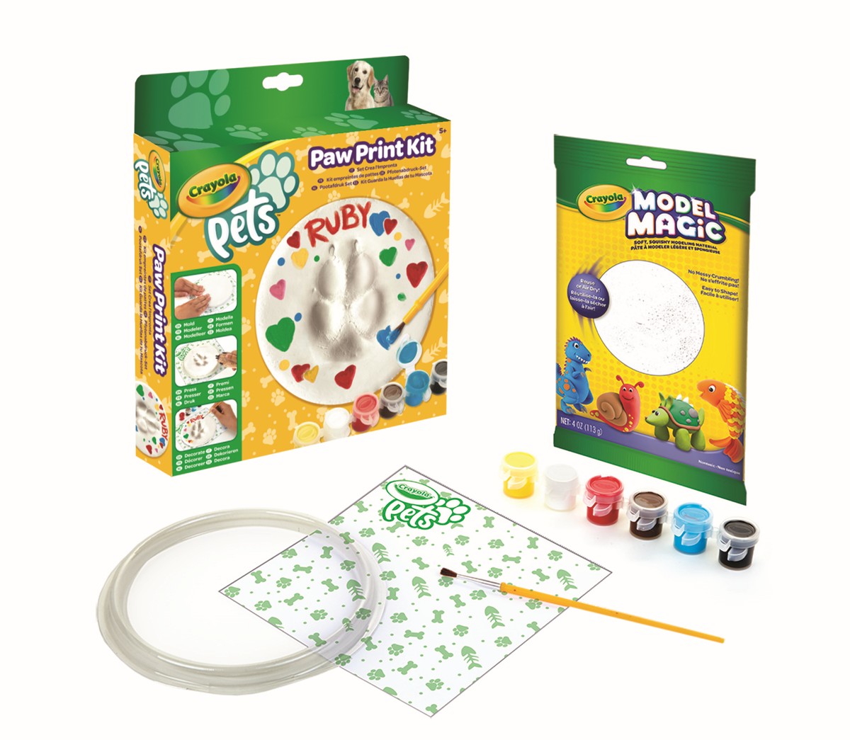 Crayola Pets Cirkle - pootafdruk set