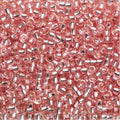 Rocailles - 9/0 - roze metaal kern