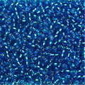 Rocailles - 9/0 - turquoise metaal kern