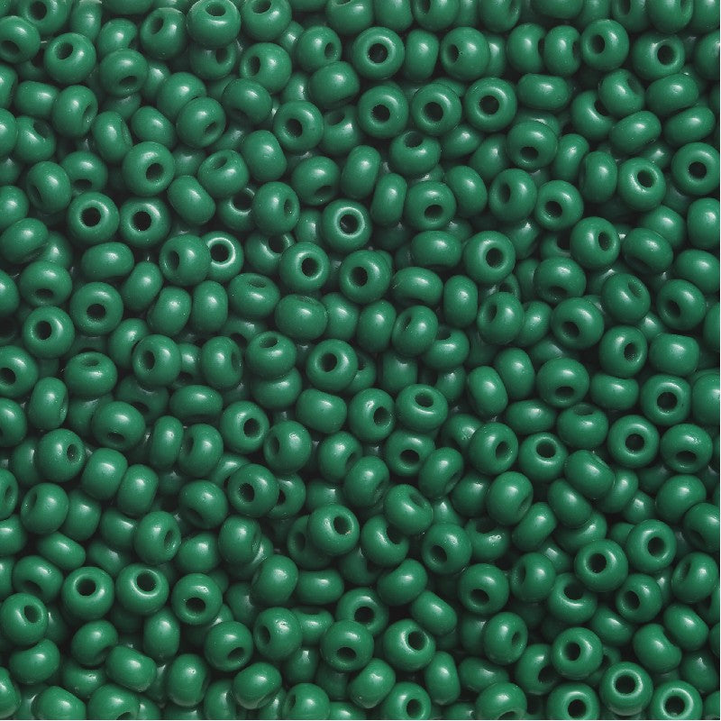Rocailles - 6/0 - groen