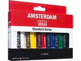 Amsterdam acrylverf set - 6 stuks