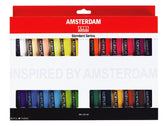 Amsterdam acrylverf set - 24 stuks