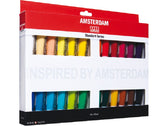 Amsterdam acrylverf set - 24 stuks