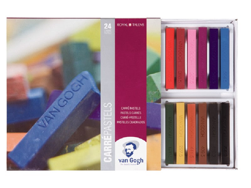 van Gogh pastelkrijt set - 24 kleuren