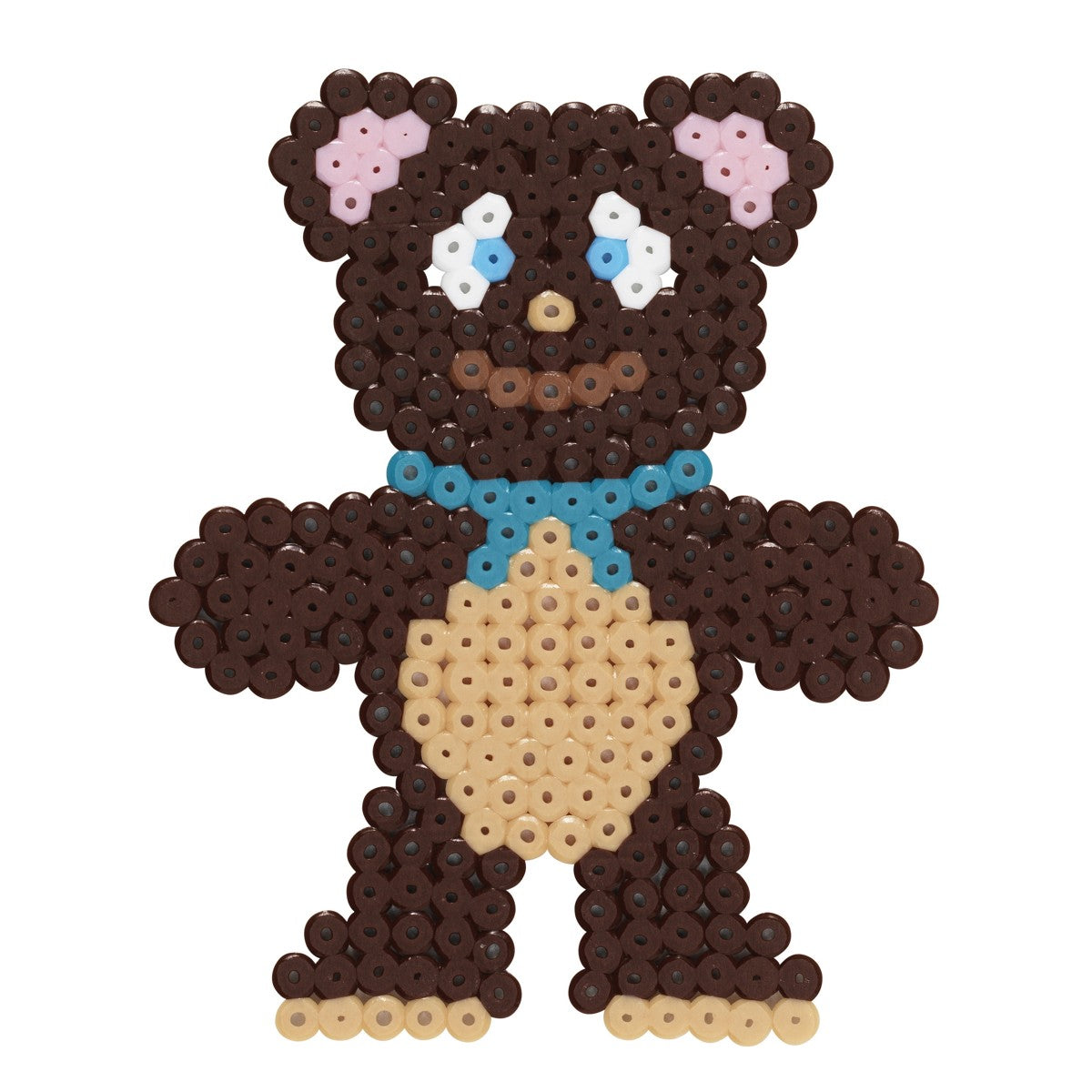 Panduro strijkkralen - onderplaat teddybeer