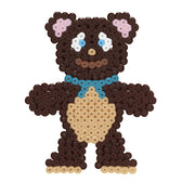 Panduro strijkkralen - onderplaat teddybeer
