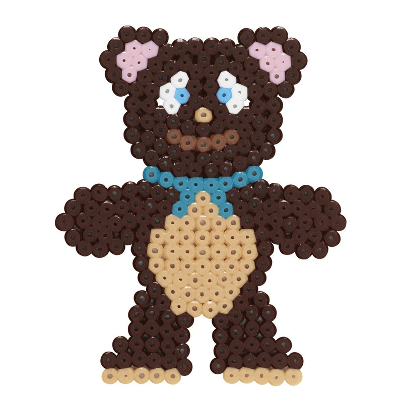 Panduro strijkkralen - onderplaat teddybeer