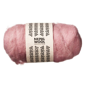 Nepal wool lamswol 50 gram- Oudroze