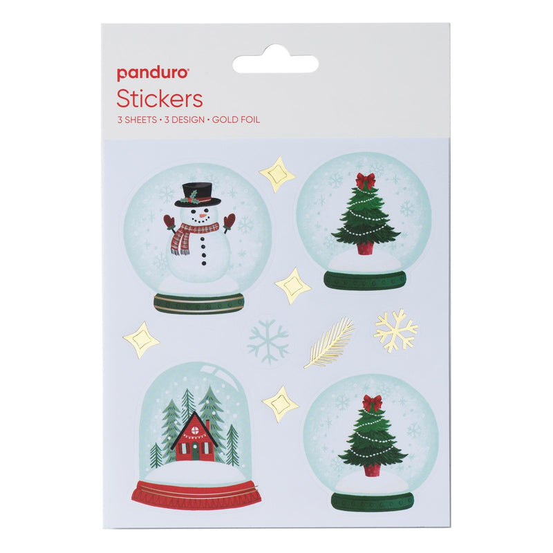 Stickers - sneeuwbol