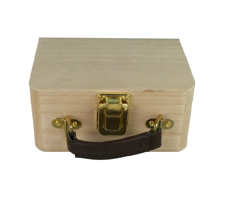 Houten koffers - 2 stuks