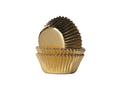 House of Marie - mini baking cups - foil goud
