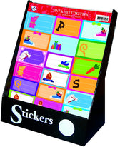 Sinterklaas label stickers