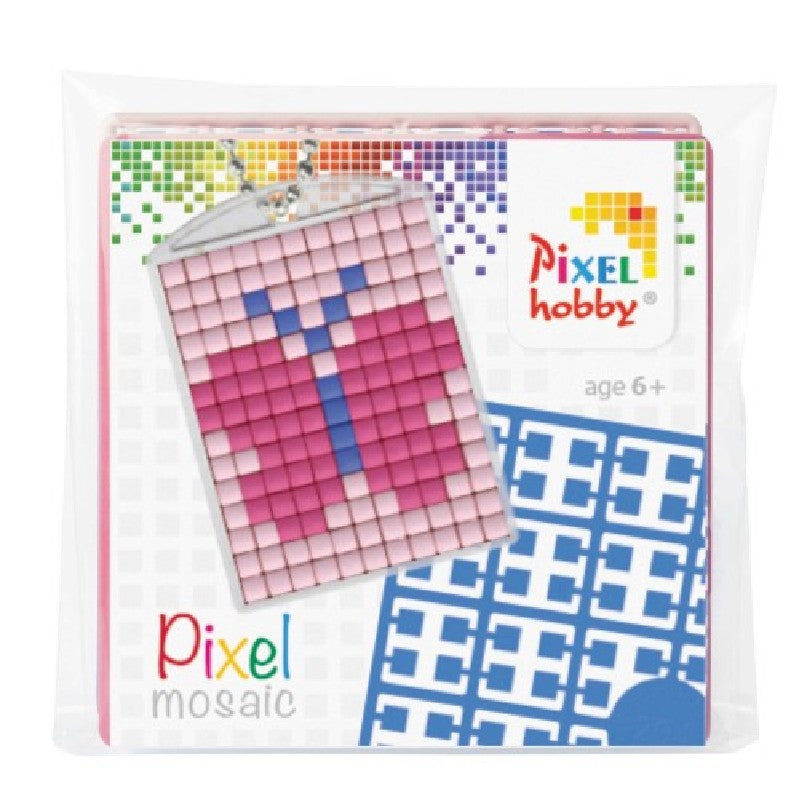 Pixelhobby medaillon startset - vlinder